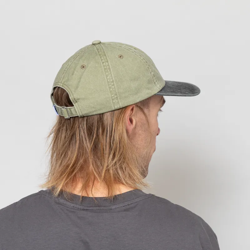 Obey Pigment Bold 6 Panel Strapback Khaki Multi-2