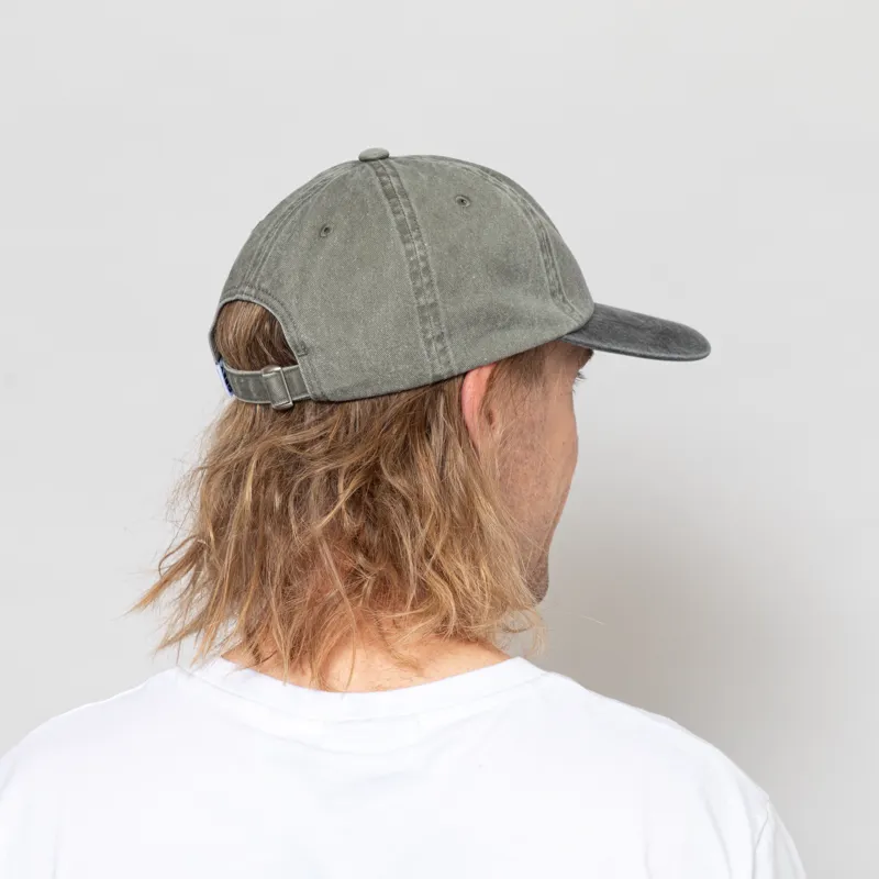 Obey Pigment Bold 6 Panel Strapback Olive Multi-2