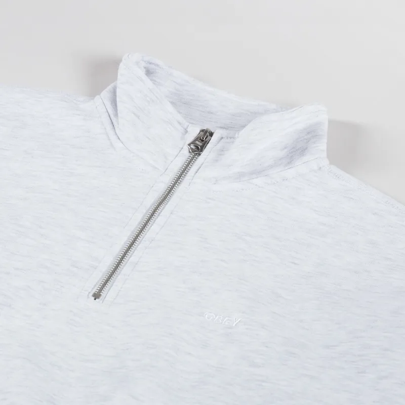 Obey Established Works Bold Mockneck Ash Grey-3