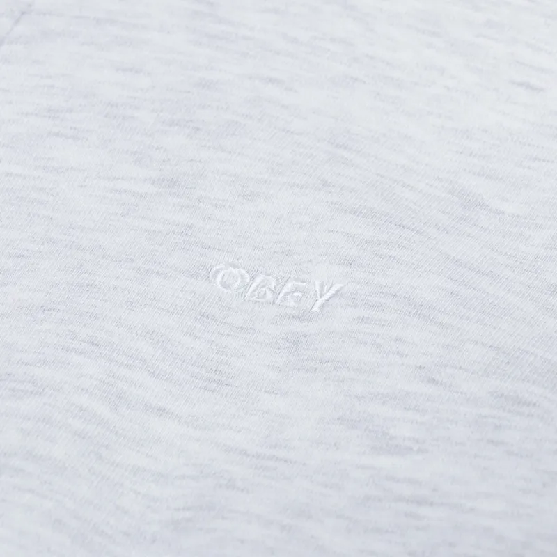 Obey Established Works Bold Mockneck Ash Grey-5