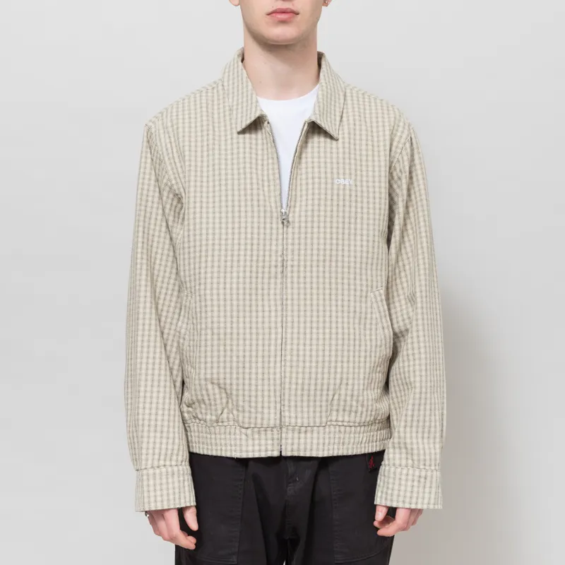 Obey Luther Blouson Jacket Abbey Stone Multi