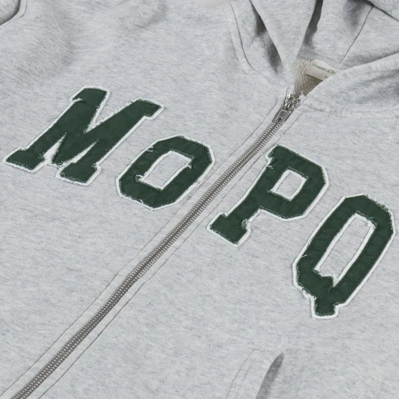 その他ブランド / museum of peace &quiet/ジップパーカー/L/コットン/GRY/無地 Museum Of Peace And Quiet Mens University Zip Up Hoodie Heather
