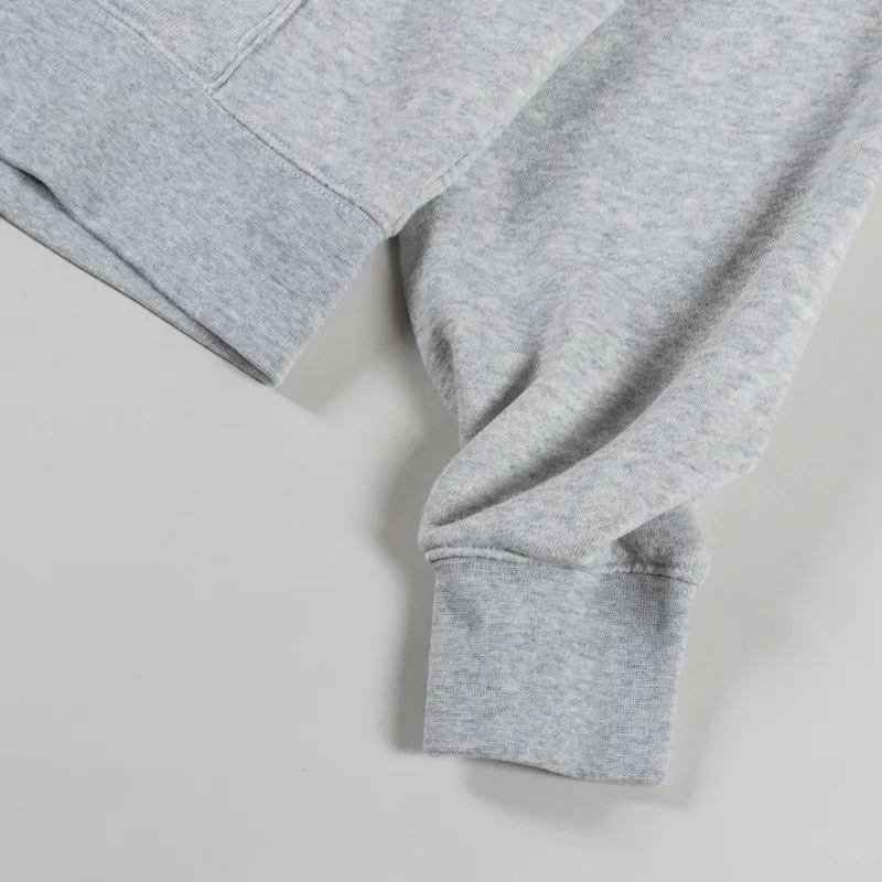 Museum Of Peace And Quiet University Zip Up Hoodie Heather-6