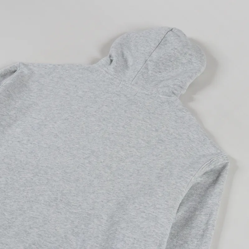 Museum Of Peace And Quiet University Zip Up Hoodie Heather-3