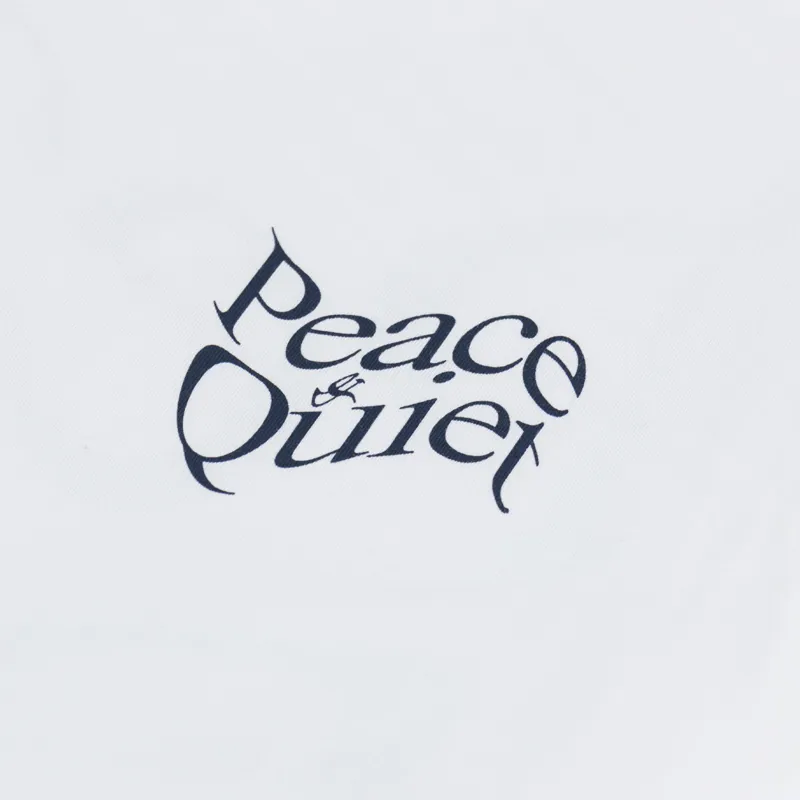 Museum Of Peace And Quiet Warped T Shirt White-5