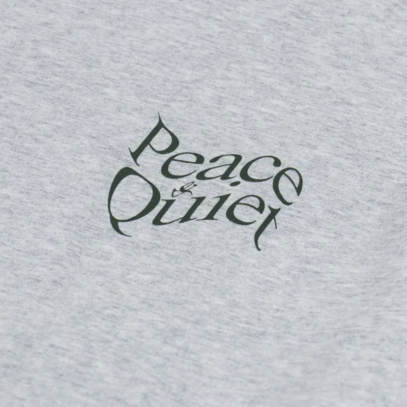 Museum Of Peace And Quiet Warped T Shirt Heather-5