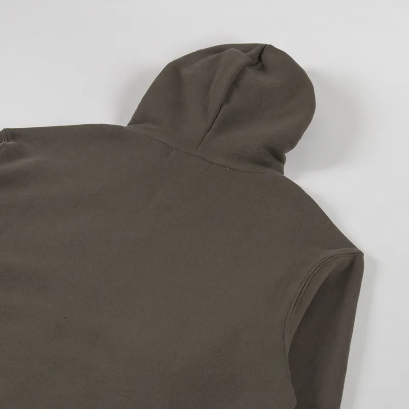 Museum Of Peace And Quiet Museum Zip Up Hoodie Coffee-3