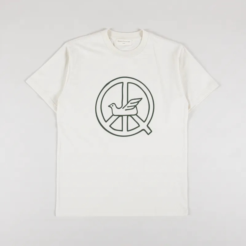 Museum Of Peace And Quiet Peaceful Dove T Shirt Bone