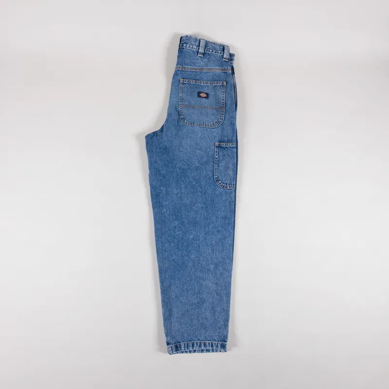 Dickies Madison Denim Trousers Rinsed Blue Fade-2