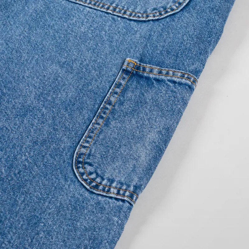 Dickies Madison Denim Trousers Rinsed Blue Fade-8