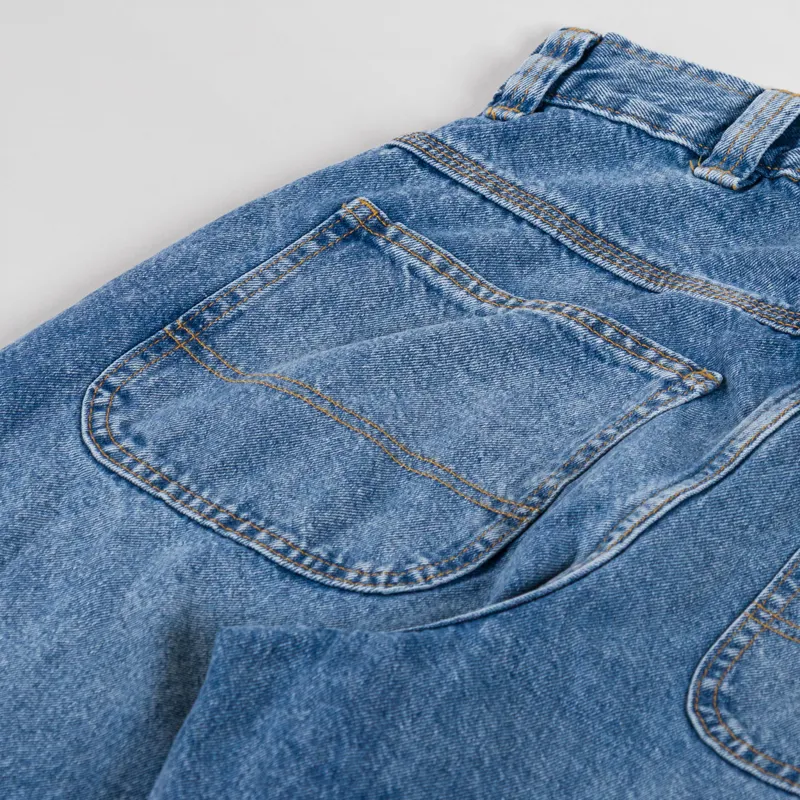 Dickies Madison Denim Trousers Rinsed Blue Fade-9