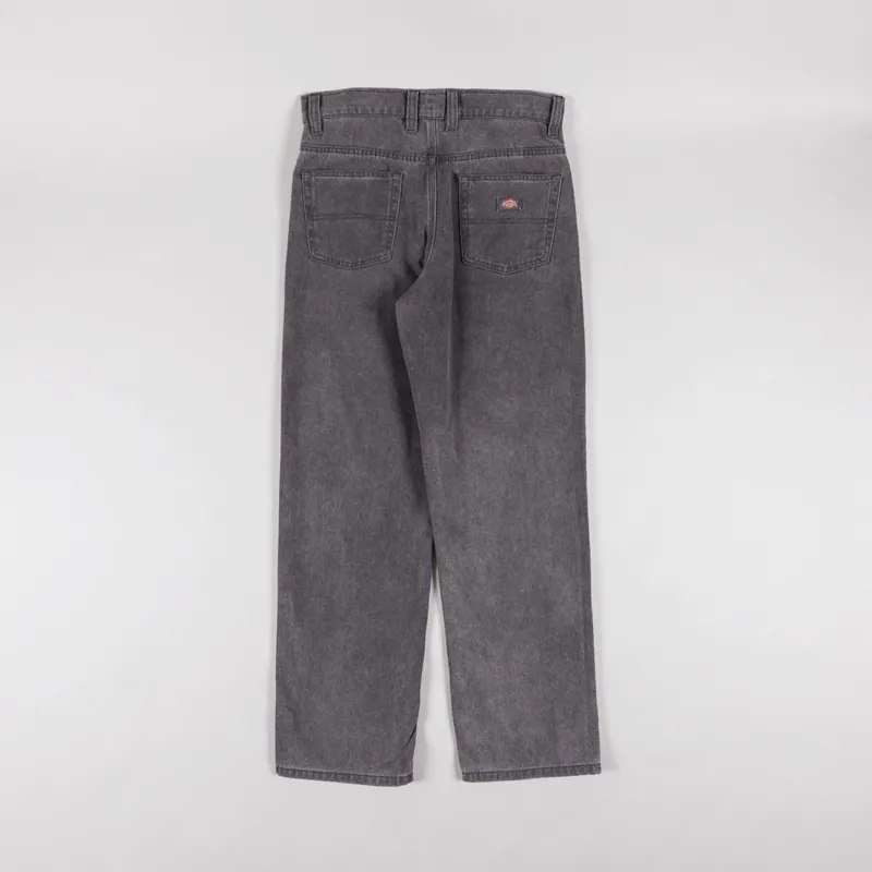 Dickies Thomasville Denim Pants Grey Wash Tinted-1