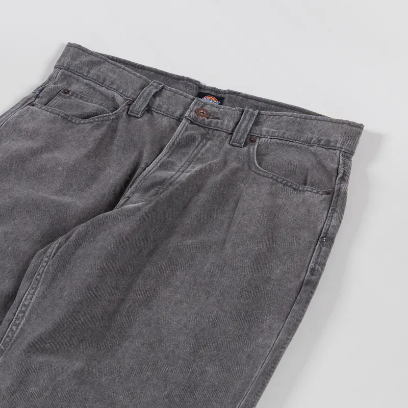 Dickies Thomasville Denim Pants Grey Wash Tinted-4