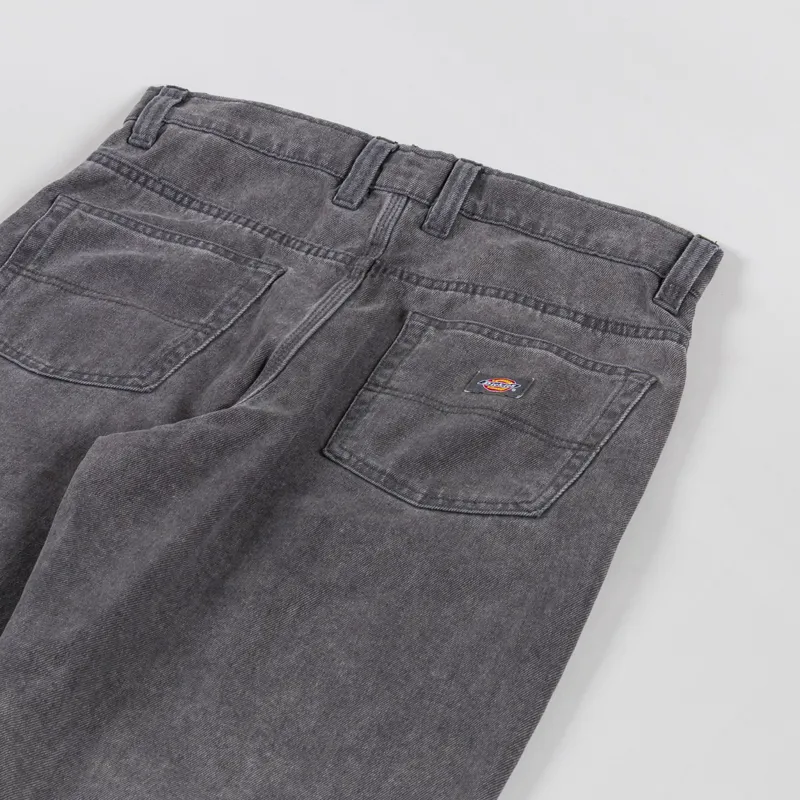 Dickies Thomasville Denim Pants Grey Wash Tinted-5