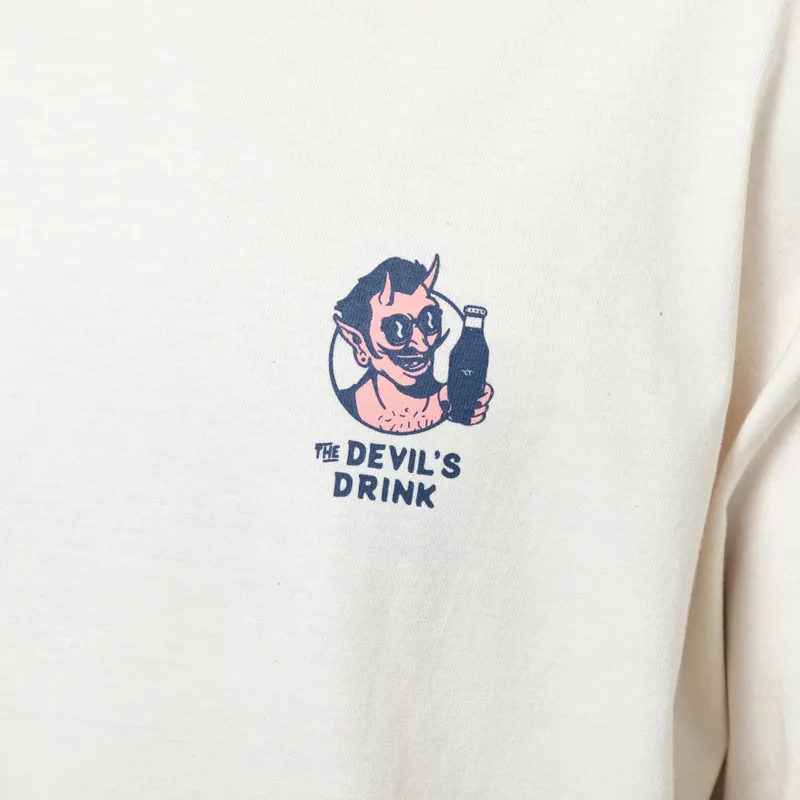 Kaotiko Gas Station T Shirt Ivory-6