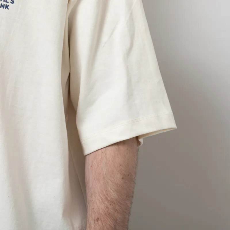 Kaotiko Gas Station T Shirt Ivory-8