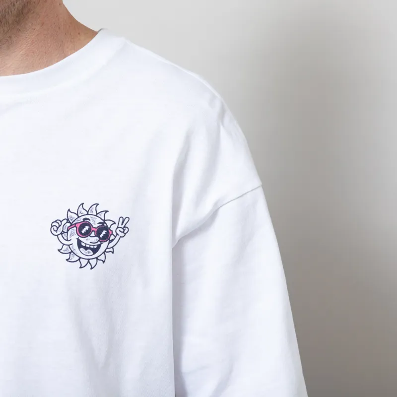 Kaotiko Life Is Short T Shirt White-6