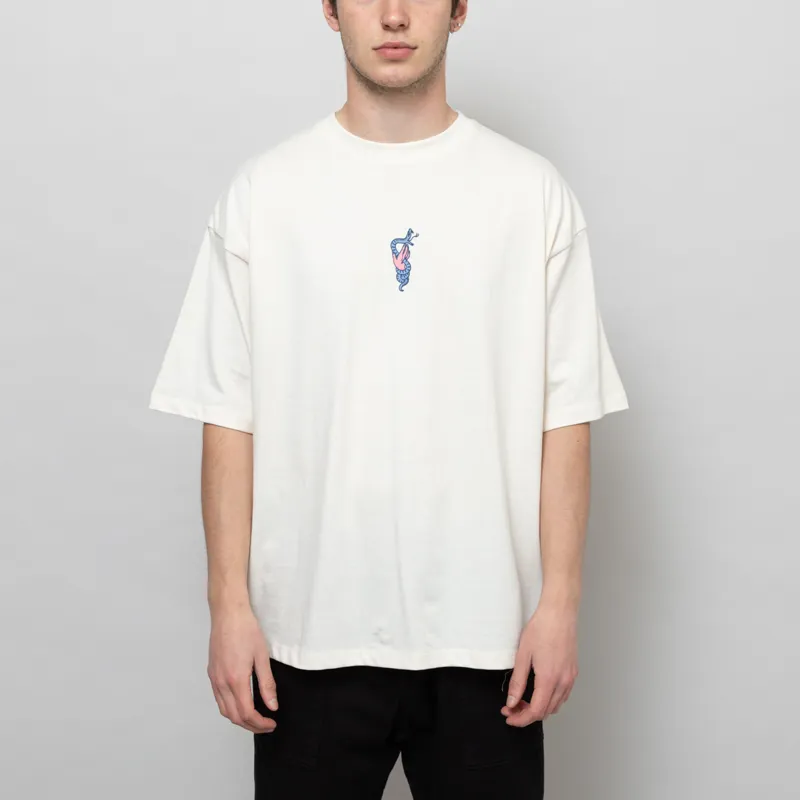 Kaotiko Still Alive T Shirt Ivory-2