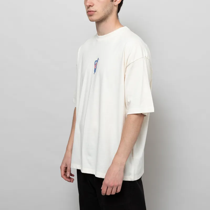 Kaotiko Still Alive T Shirt Ivory-3