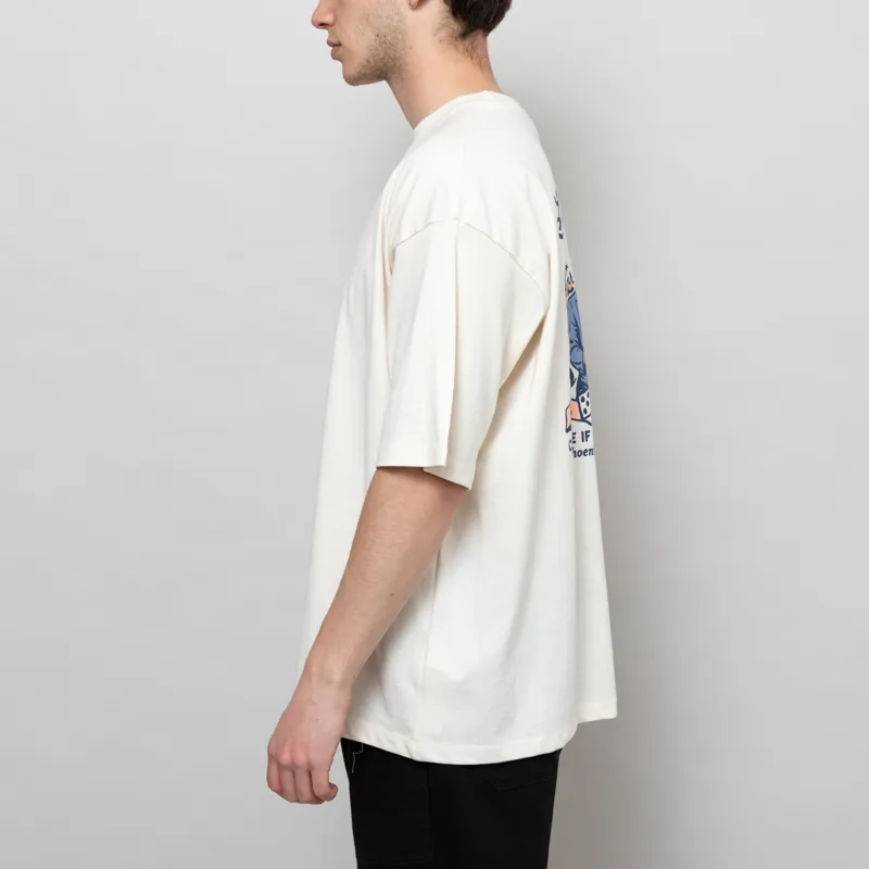 Kaotiko Still Alive T Shirt Ivory-4