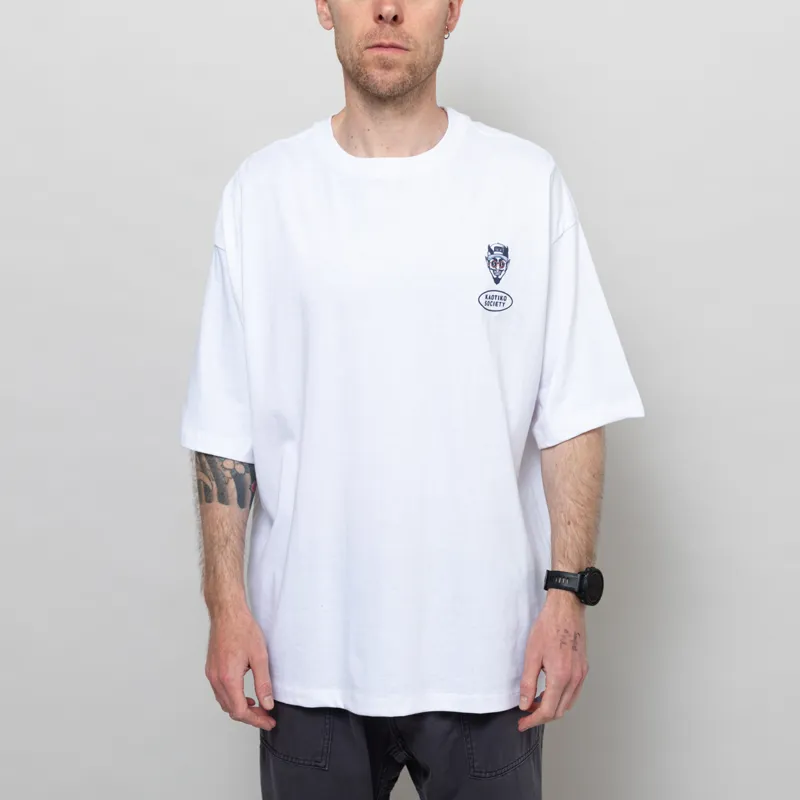 Kaotiko Cold Drinks T Shirt White-2