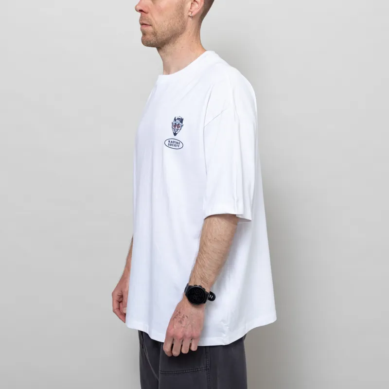 Kaotiko Cold Drinks T Shirt White-3