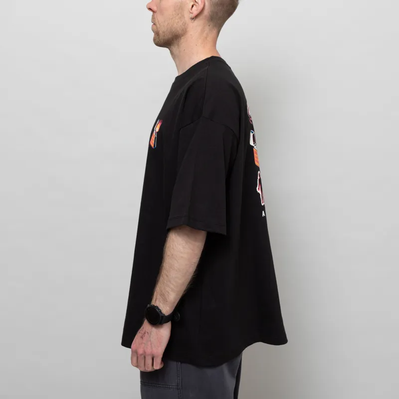 Kaotiko Unknown Trip T Shirt Black-4