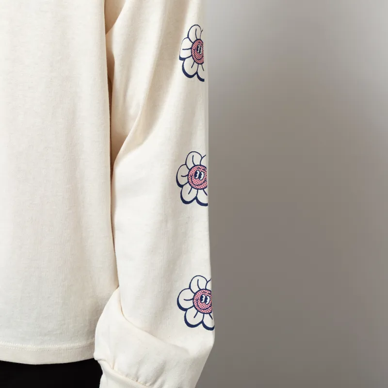 Kaotiko All The Time Long Sleeve T Shirt Ivory-8