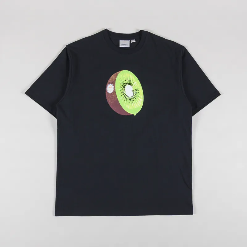 Gramicci Kiwi T Shirt Vintage Black
