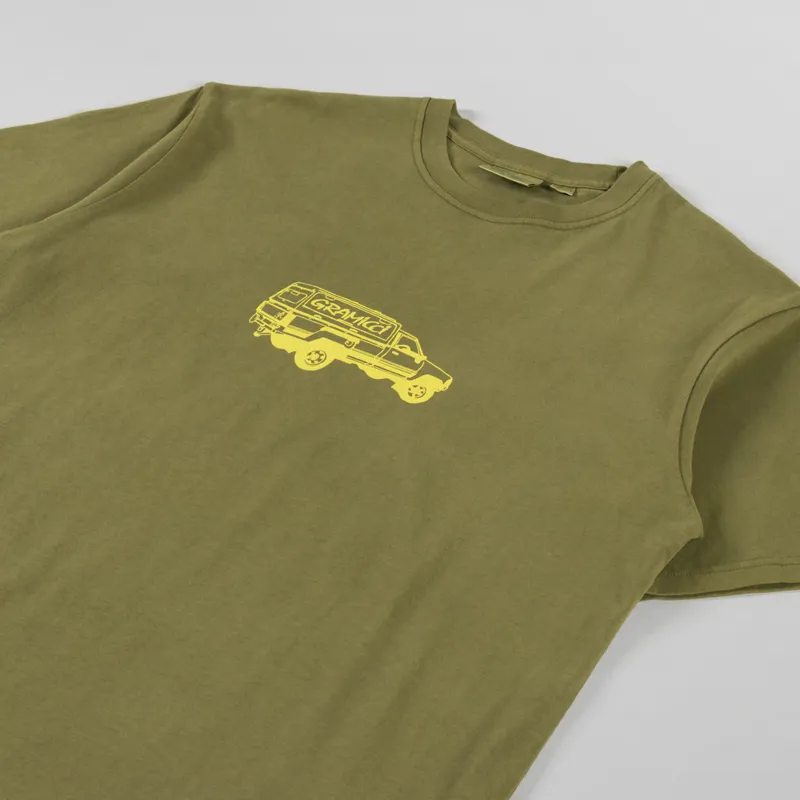 Gramicci Truck T Shirt Pistachio Pigment-1