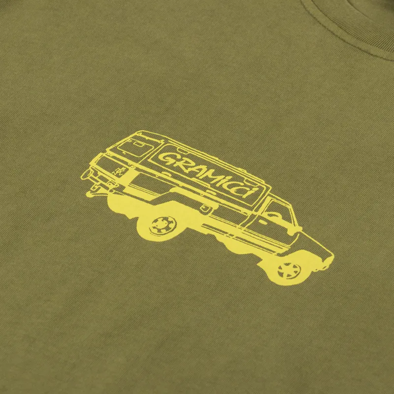 Gramicci Truck T Shirt Pistachio Pigment-2