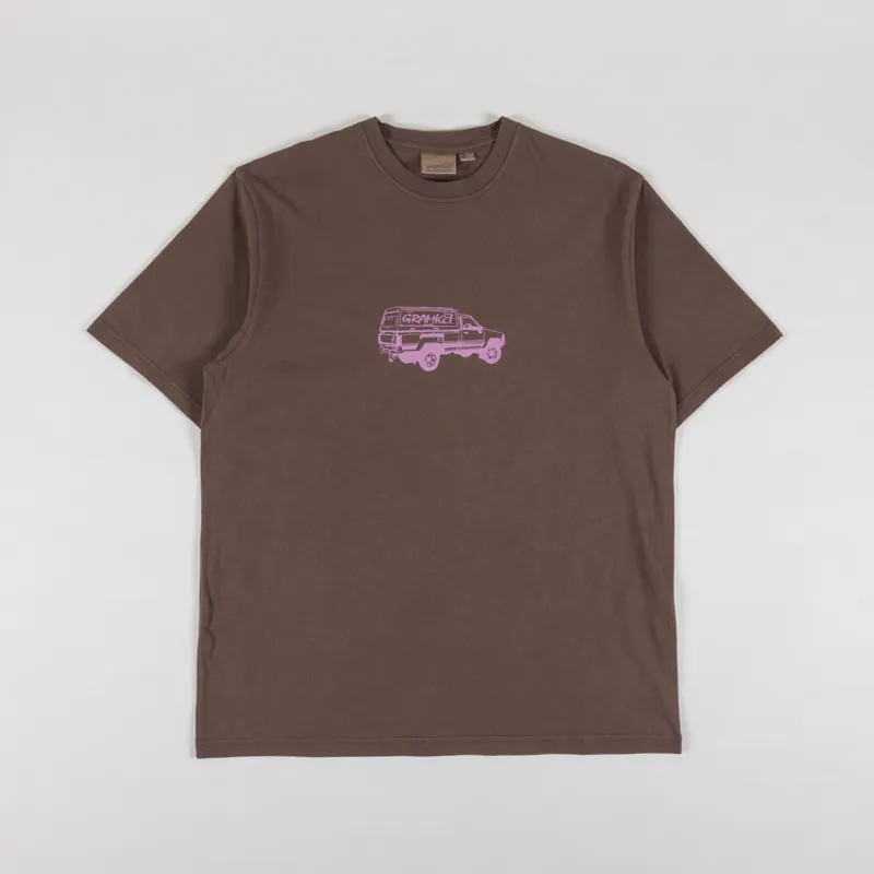 Gramicci Truck Tee - Brown Pigment
