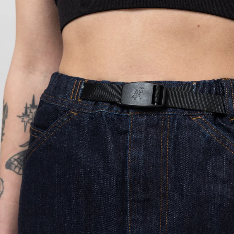 Gramicci Womens Japanese Denim Skirt Indigo-5