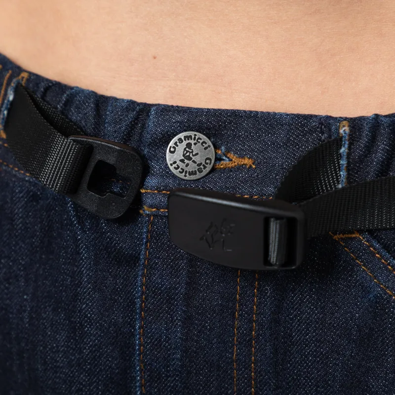 Gramicci Womens Japanese Denim Skirt Indigo-9