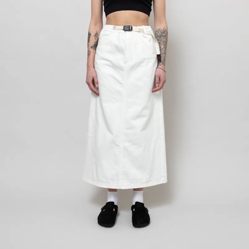 Gramicci Womens Japanese Denim Skirt Stone