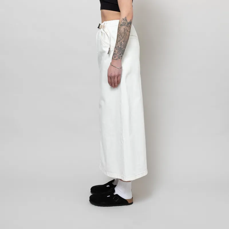 Gramicci Womens Japanese Denim Skirt Stone-2