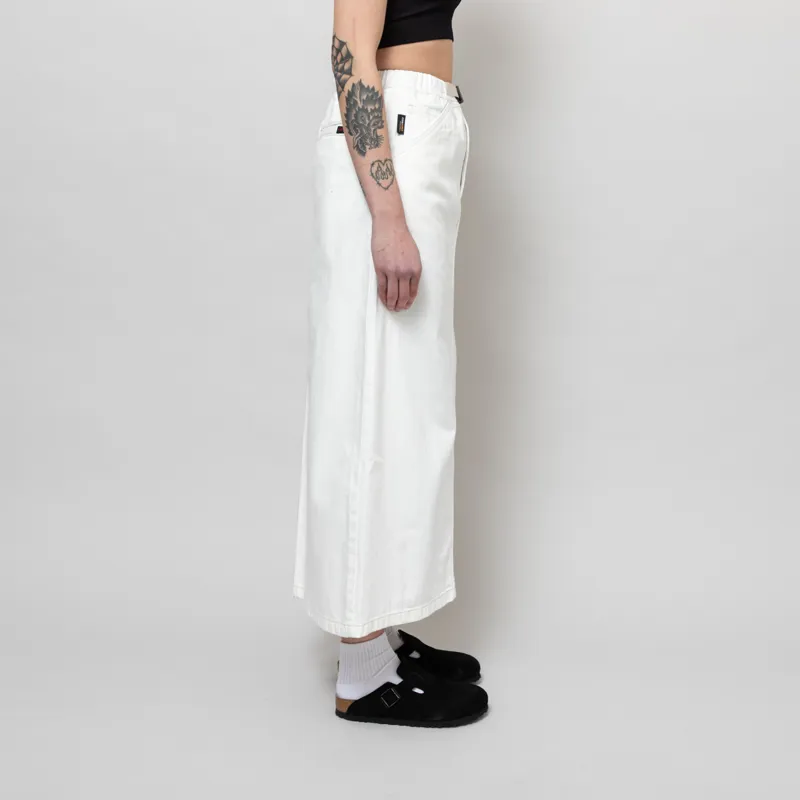 Gramicci Womens Japanese Denim Skirt Stone-4