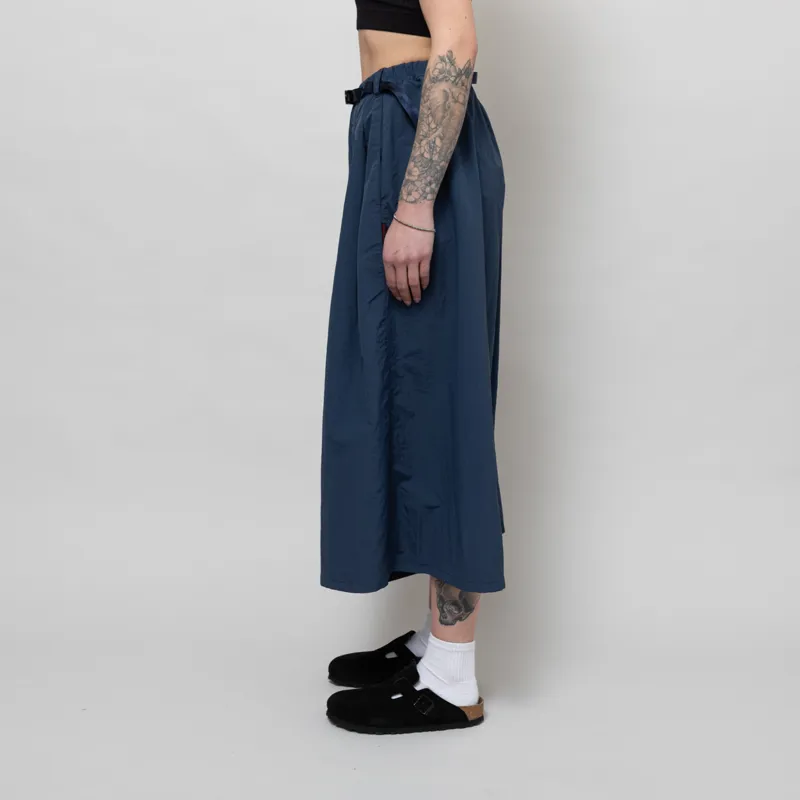 Gramicci Womens Nylon Flare Pant Deep Navy-2