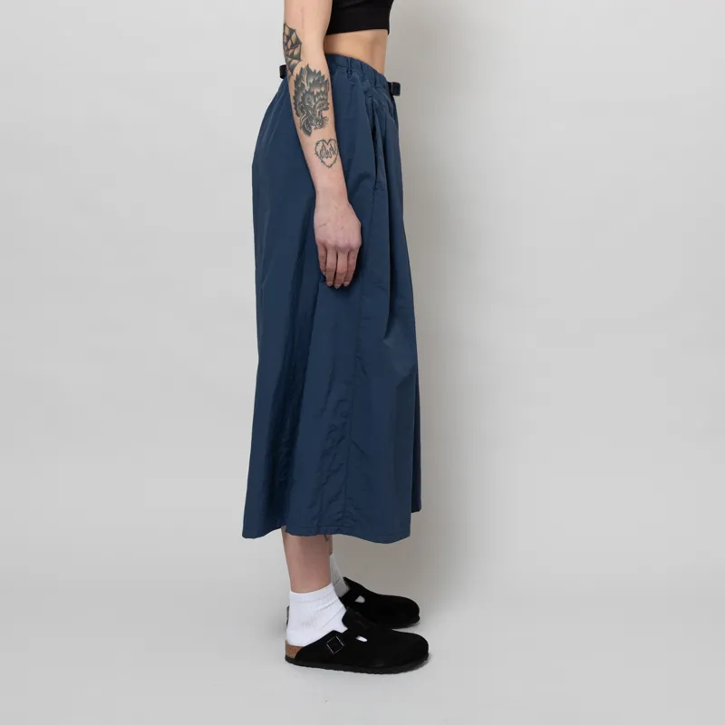 Gramicci Womens Nylon Flare Pant Deep Navy-4