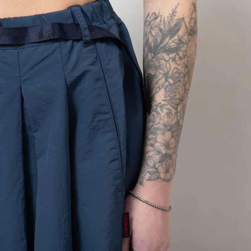 Gramicci Womens Nylon Flare Pant Deep Navy-6
