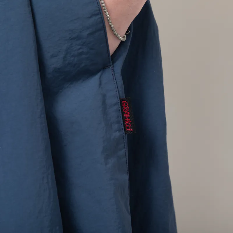 Gramicci Womens Nylon Flare Pant Deep Navy-8