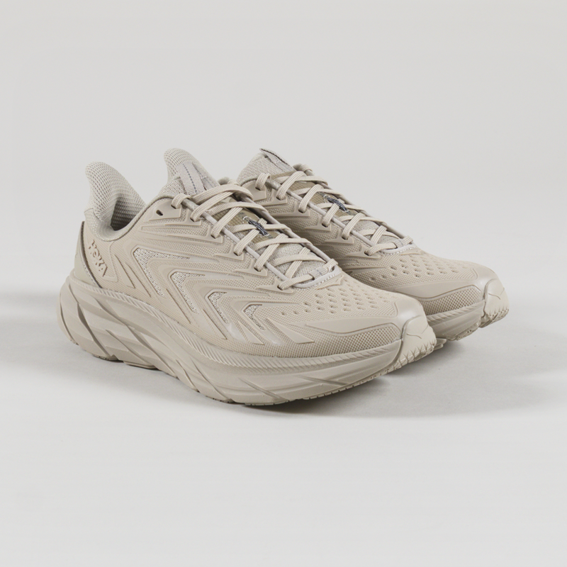 HOKA Clifton UTL Shoes Archival Taupe