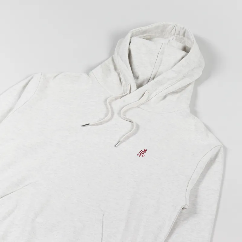 Gramicci One Point Hooded Sweat Oatmeal-2