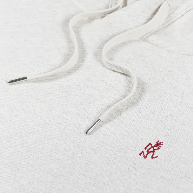 Gramicci One Point Hooded Sweat Oatmeal-5