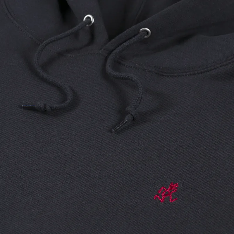 Gramicci One Point Hooded Sweat Vintage Black-4