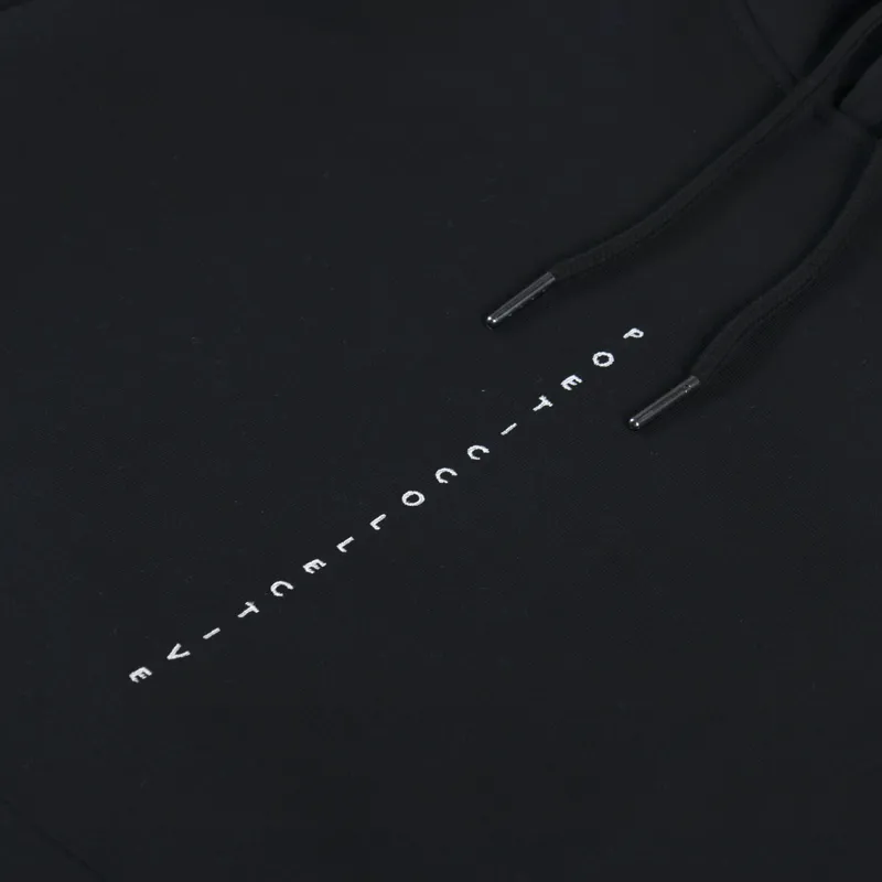 Poetic Collective Flower Hoodie Black -5