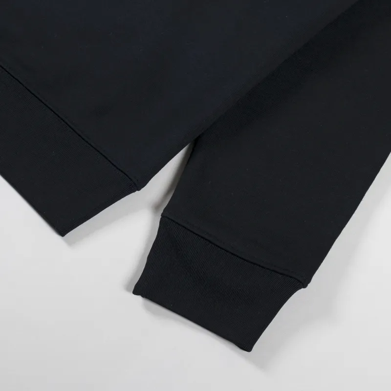 Poetic Collective Flower Hoodie Black -7