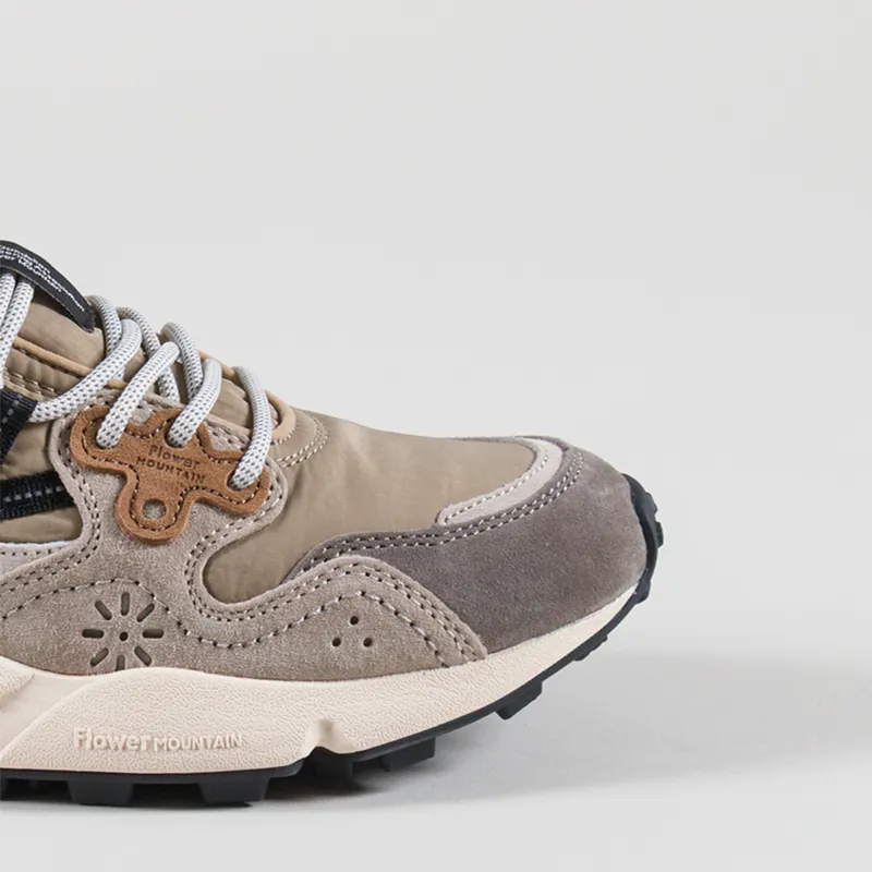 Flower Mountain Yamano 3 Shoes Mud Taupe Milk Suede Nylon-5