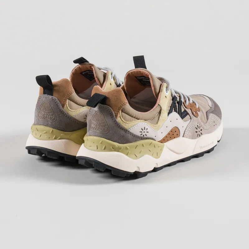 Flower Mountain Yamano 3 Shoes Mud Taupe Milk Suede Nylon-1