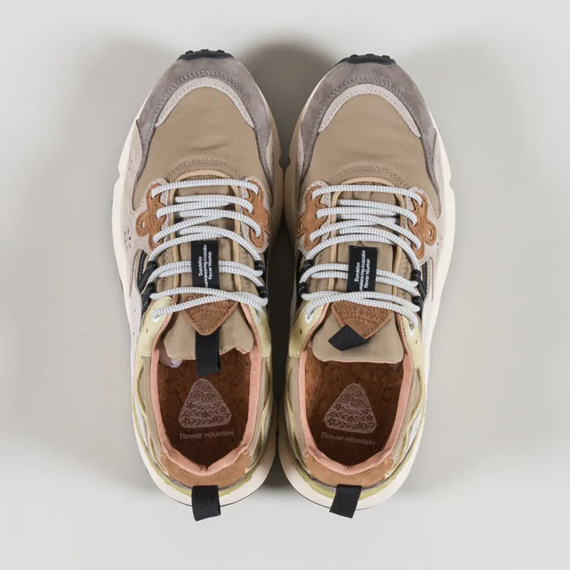 Flower Mountain Yamano 3 Shoes Mud Taupe Milk Suede Nylon-6
